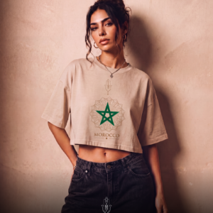 Crop Top Morocco- Nude